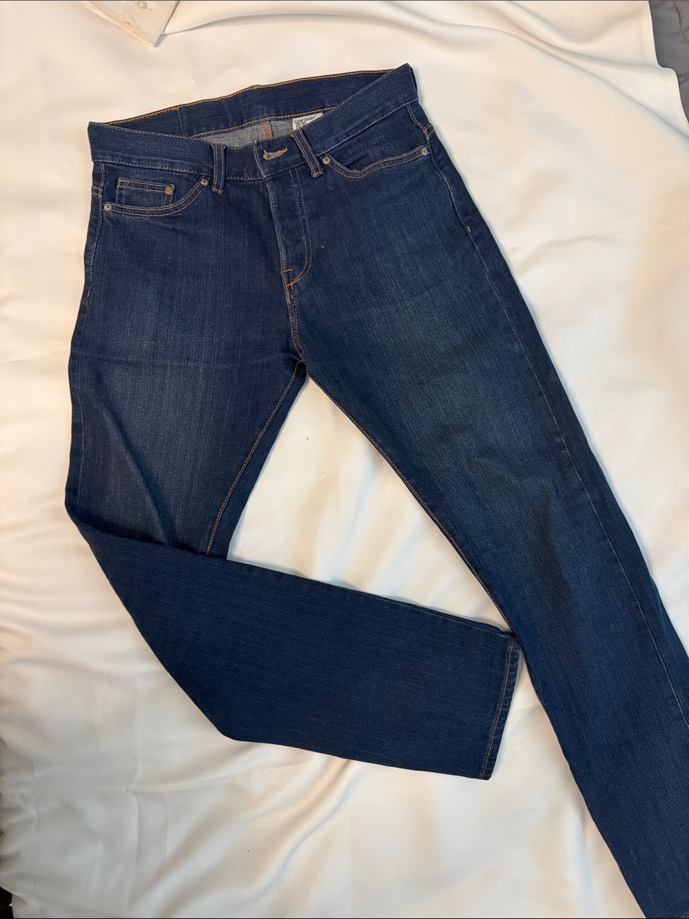 H&M Men's Indigo Slim Straight Jeans